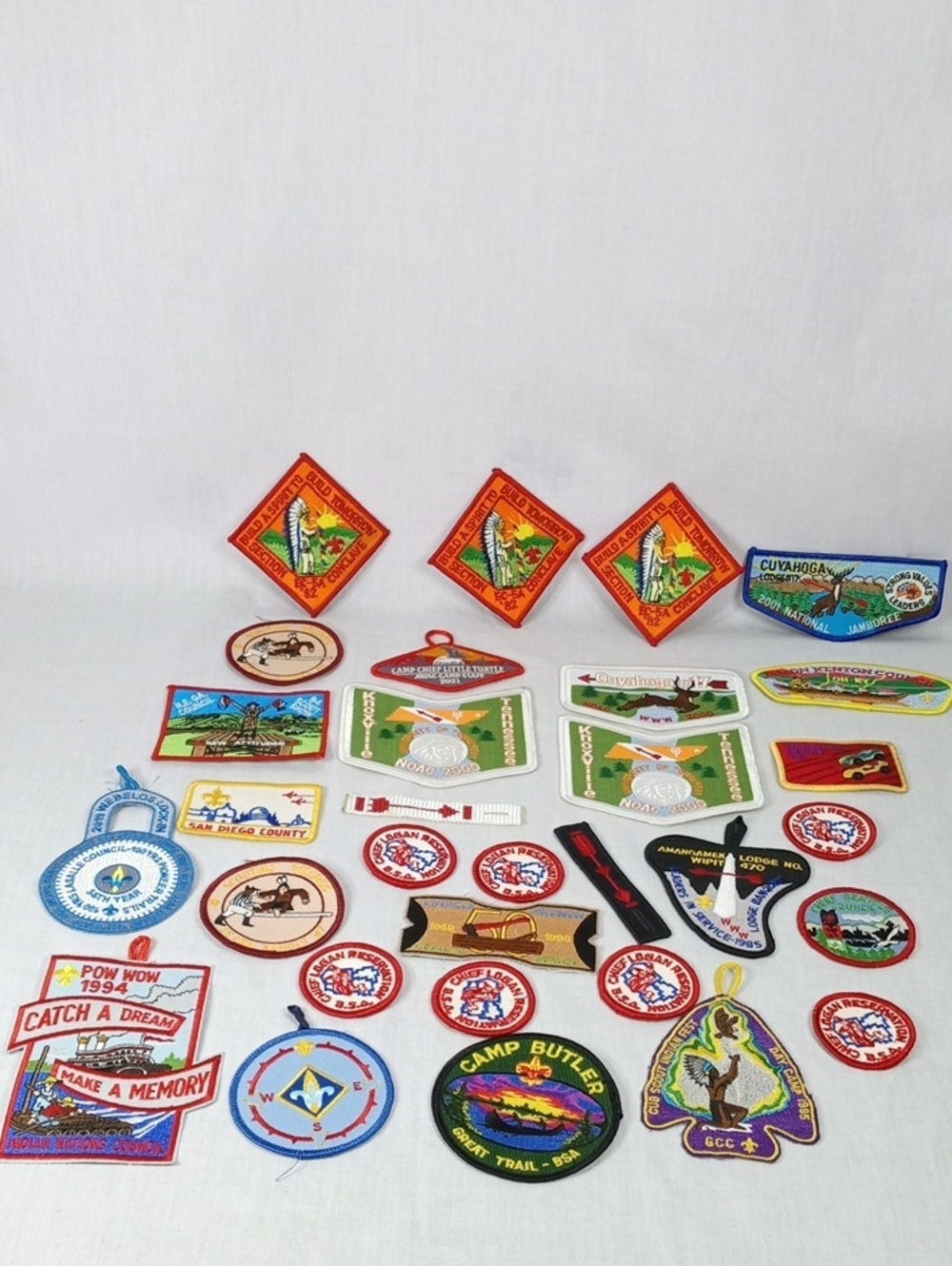 Large Lot Vintage Boy Scouts Patches New